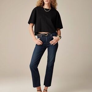J.Crew 9" demi-boot crop jean, Dark Worn wash, sz 30, SOLD OUT